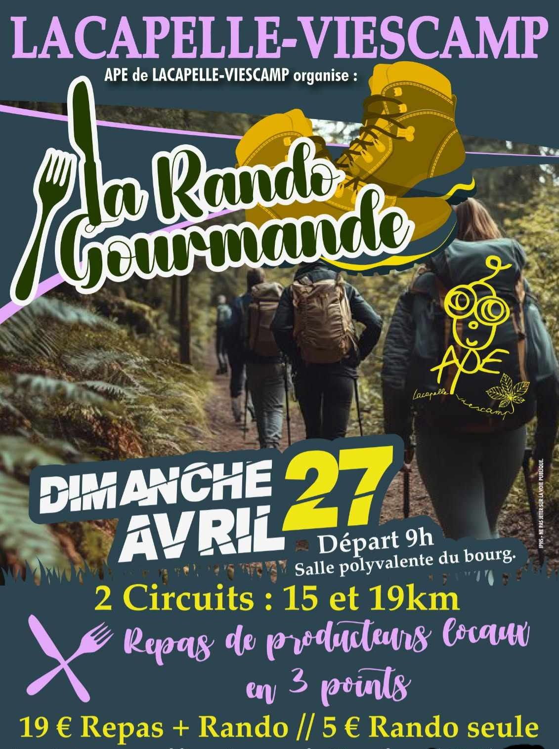 Randonn&eacute;e Gourmande