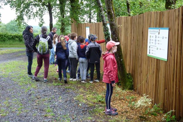 D&eacute;couverte du rucher du Marais du Cassan et de Prentegarde par des &eacute;l&egrave;ves.